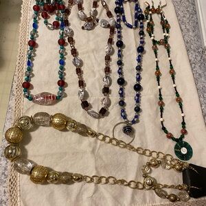 Elegant Gold and Silver Chain Necklace